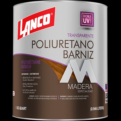 BARNIZ POLIURETANO TRANSPARENTE