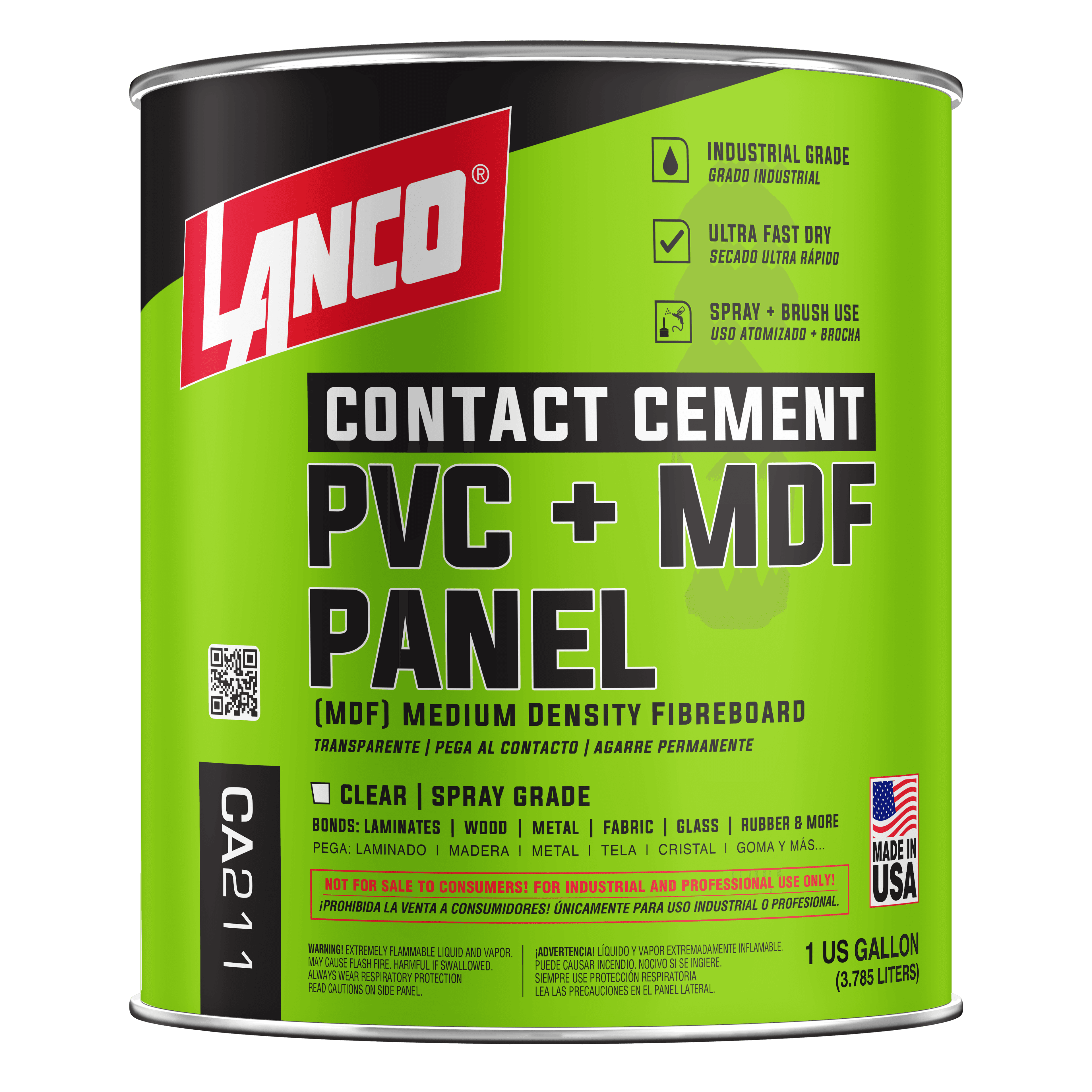 CONTACT CEMENT PVC-MDF PANEL