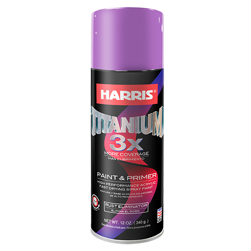 HARRIS TITANIUM SPRAY ALTO RENDIMIENTO - Brillante - Aerosol 12 oz